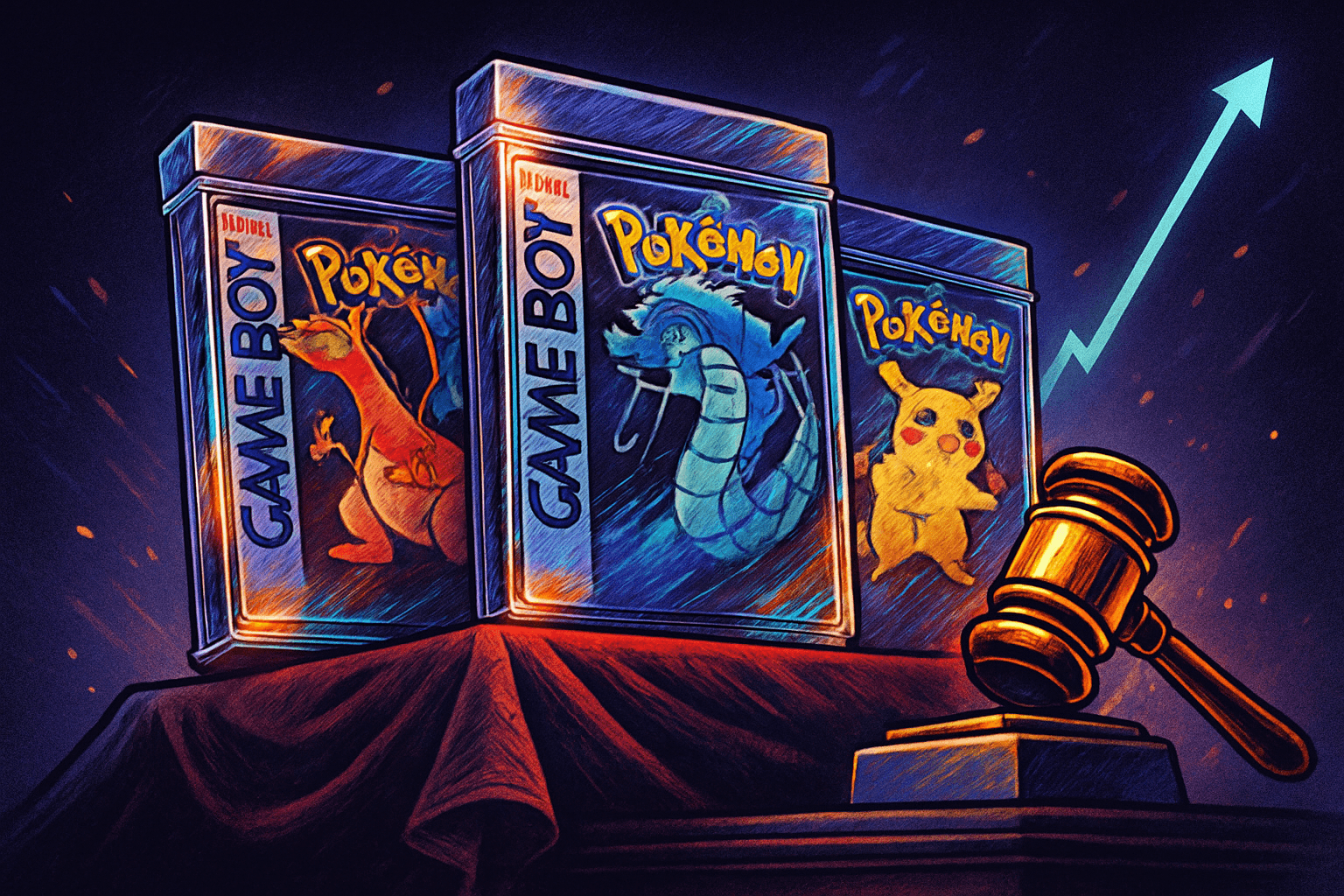 Trojice prvotisků Pokémon her s PSA 10 se prodala za 2 miliony dolarů