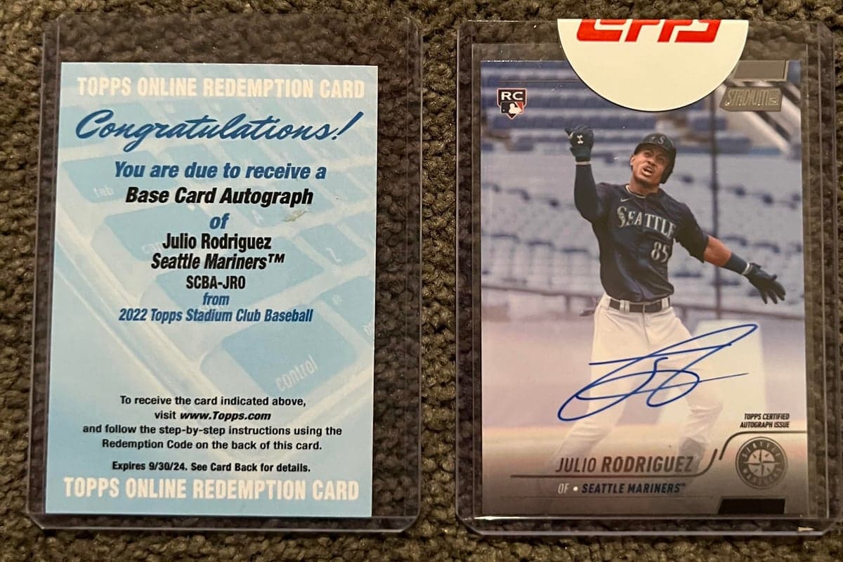 Topps zavádí grade garanty pro redemption karty - co to znamená