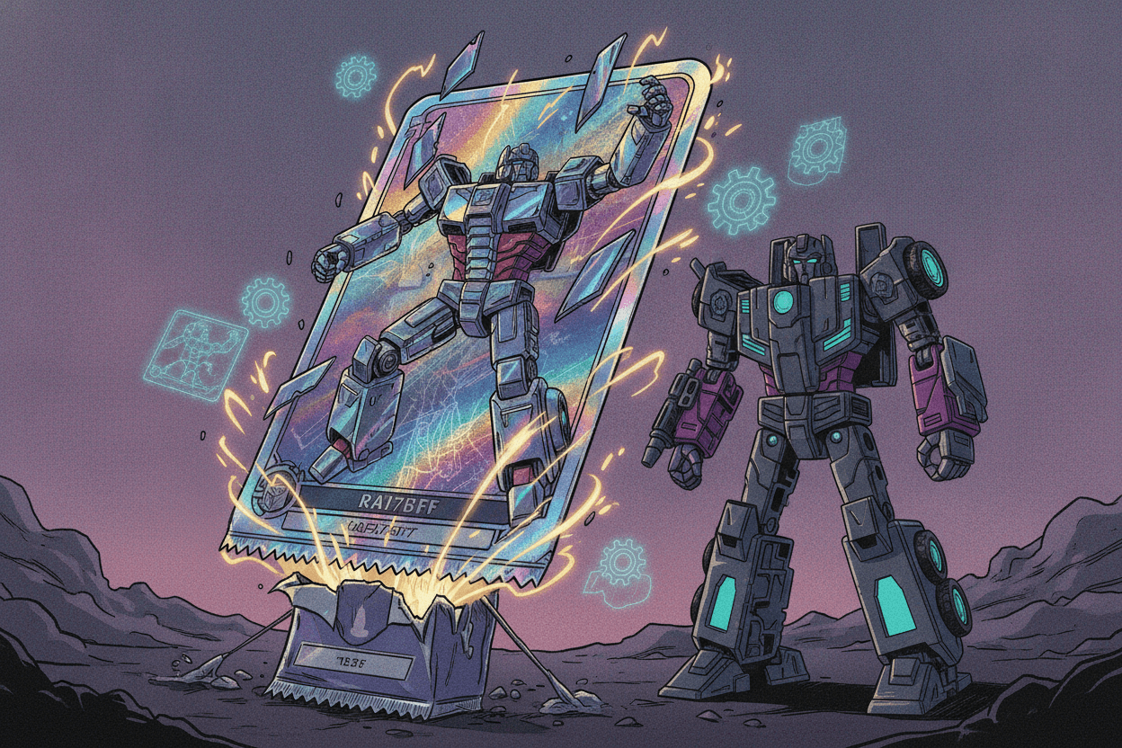 Upper Deck a Hasbro spouští licenci na Transformers, Power Rangers a G.I. Joe