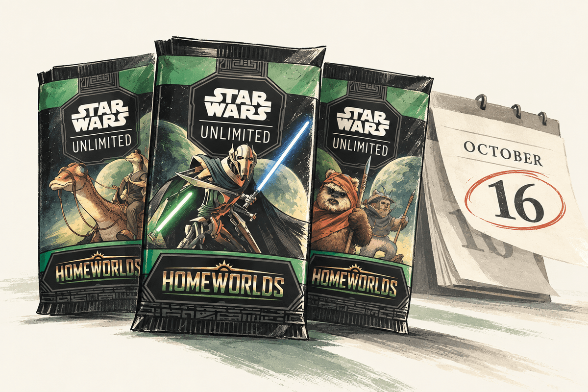 FFG posouvá Homeworlds na 16. října. Poprvé v historii Star Wars: Unlimited nestihla termín