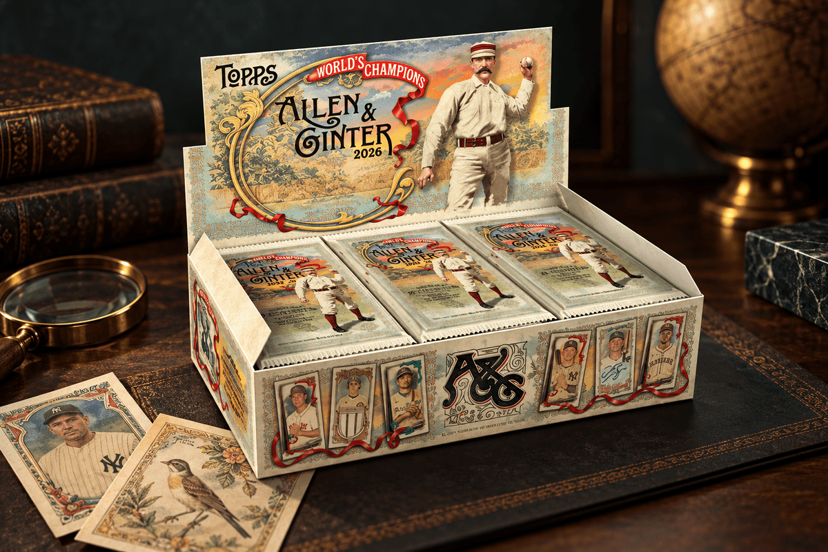 Allen & Ginter 2026: box za 139,99 dolaru, ale druhý rok po sobě jen dva hity