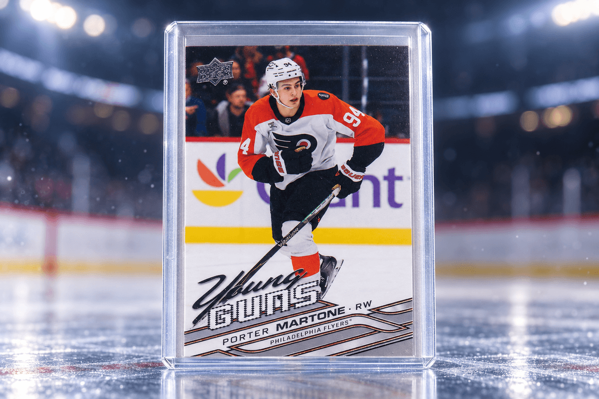 Tyto 4 hokejové nováčky z Upper Deck Series 1 26/27 sledují sběratelé nejvíc
